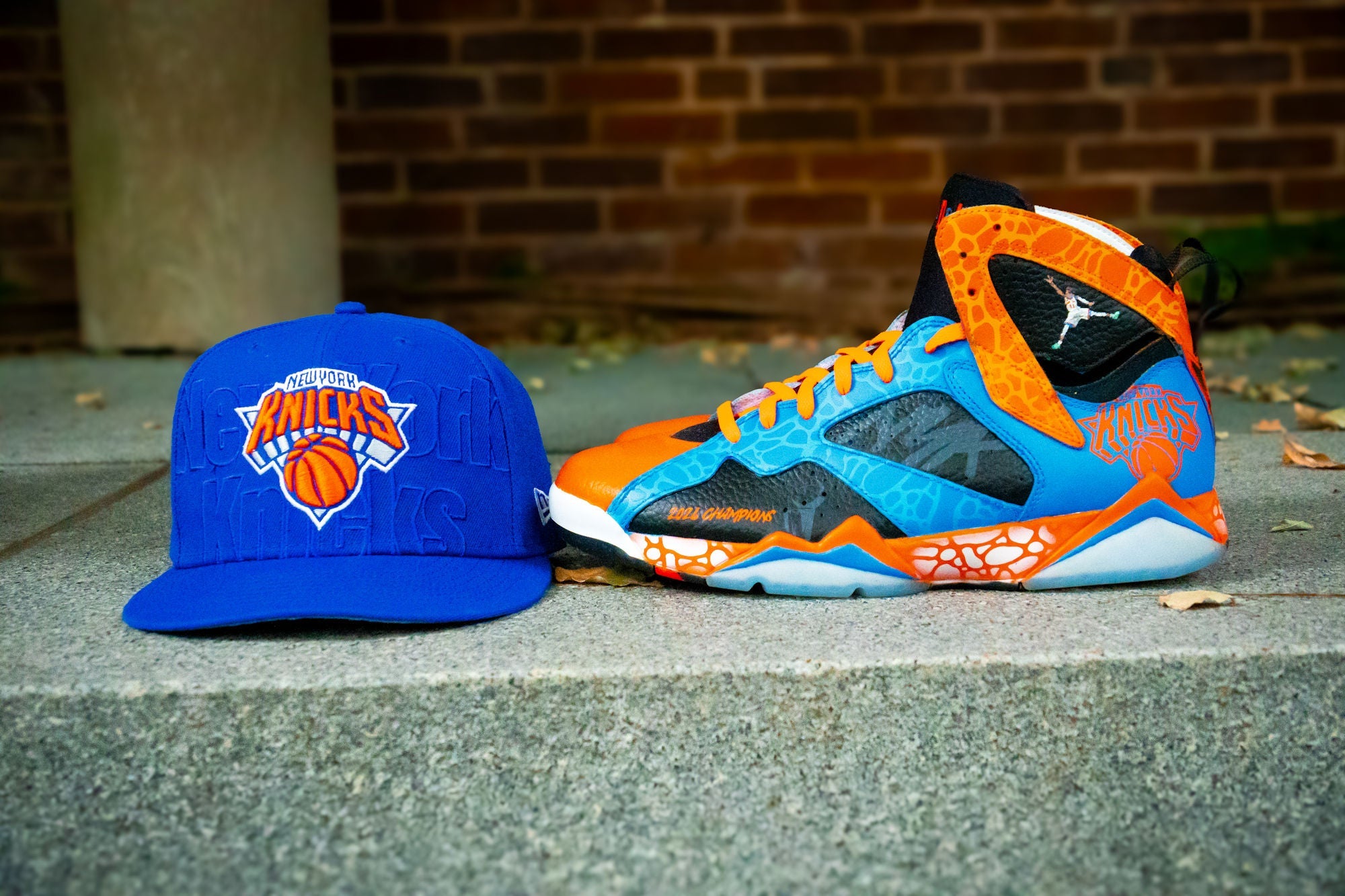New York Knicks championship Air Jordan 7 – Ecentrik