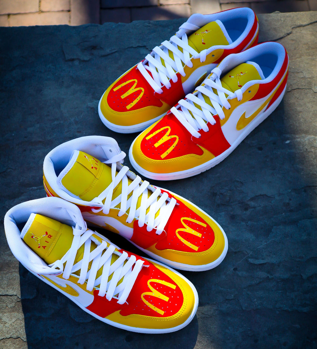Client Spotlight: McDonald's Air Jordan 1 Low & Mid (Flashback)
